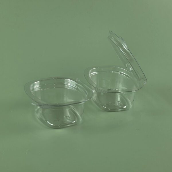 ถ้วยน้ำจิ้มฝาติด 1oz. PET ถ้วยน้ำจิ้มพลาสติก (ลังละ 2,000ใบ) - Image 3
