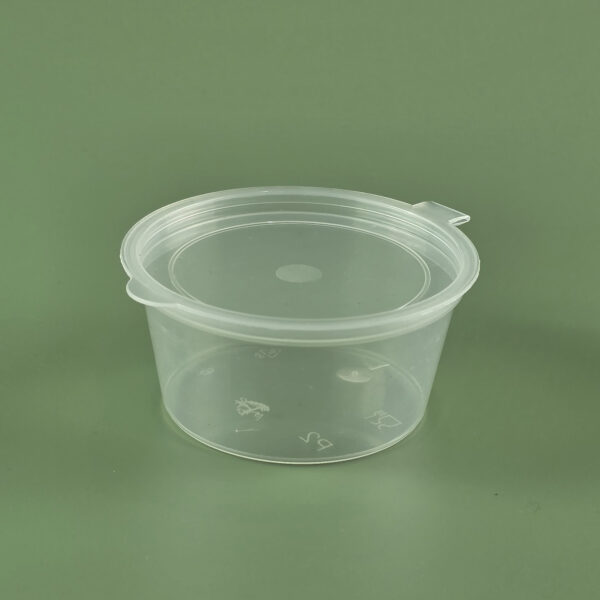 ถ้วยน้ำจิ้มฝาติด 2oz. ถ้วยน้ำจิ้มพลาสติก (ลังละ 1,000ใบ) - Image 2