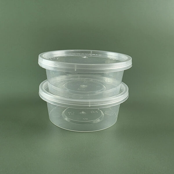 ถ้วยน้ำจิ้มฝาแยก 2oz. ถ้วยน้ำจิ้มพลาสติก (ลังละ 1,000ใบ) - Image 4